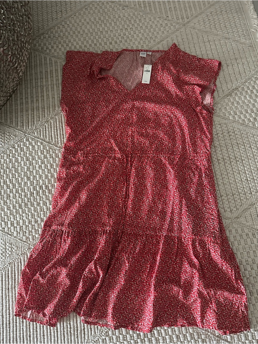 GAP Red Floral Casual Girls' Dress